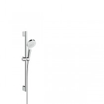 Hansgrohe Brausenset Crometta 1jet EcoSmart 6 l/min/Unica 650mm weiss/chrom