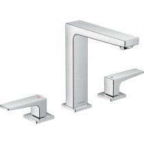 Hansgrohe 3-Loch Waschtischarmatur 160 Metropol chrom