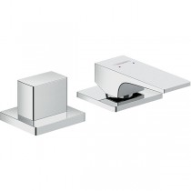 Hansgrohe 2-Loch Wannenmischer Metropol F-Set chrom Wannenrandmontage
