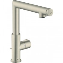 Hansgrohe Waschtischmischer 210 Axor Uno Select Schwenkauslauf BN