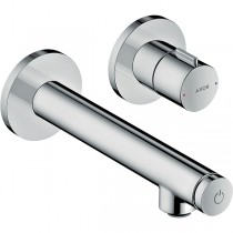 Hansgrohe Waschtischmischer Unterputz Axor Uno Select FS chrom kurzer Auslauf