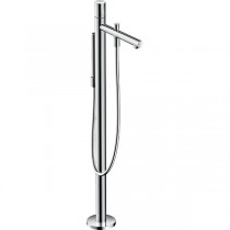 Hansgrohe Wannenmischer Axor Uno Fertigset Zerogriff zur Bodenmontage chrom