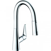 Hansgrohe Spültischmischer Talis S 160 chrom mit Ausziehbrause
