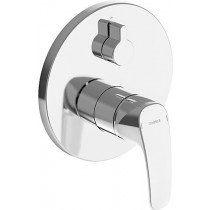 HA Funktionseinheit m. Dekorset Einhand- Wa-Batterie Hansapinto 8528, verchromt