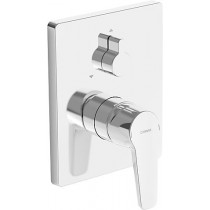 HA Funktionseinh. mit Dekorset Einhand- WA-Batterie Hansapolo 8062 verchromt