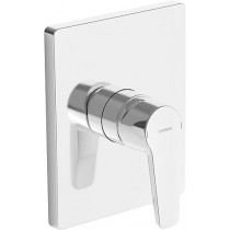 HA Funktionseinheit m. Dekorset Einhand- Brause-Batterie Hansapolo 8061 chrom