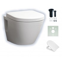 Toto NC wandhängendes Tiefspül-WC mit TornadoFlush und CeFIONtect-Beschichtung CW762Y
