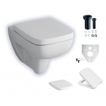 Geberit Renova Plan spülrandloses, wandhängendes Tiefspül-WC 202170000