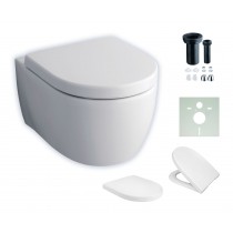 Geberit ICON spülrandloses, wandhängendes Tiefspül-WC 204060000 Abverkauf