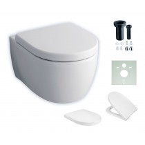 Geberit ICON spülrandloses, wandhängendes Tiefspül-WC mit KeraTect-Beschichtung 204060600