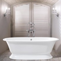 Victoria & Albert, Elwick Badewanne mit Sockel
