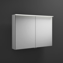 Burgbad Junit Spiegelschrank 900 mit horizontaler LED-Aufsatzleuchte (SPIY090)