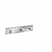 HG Thermostat Unterputz RainSelect Fertigset 2 Verbraucher chrom
