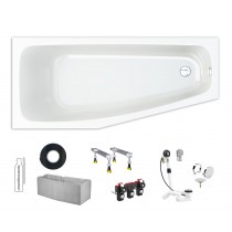 Ideal Standard Rocky Plus/S100 170x75 links Acryl-Raumsparbadewanne