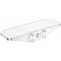 HA Brause-Therm.-Batterie für Wandaufbau Hansaemotion 5863 0172 82 weiß/chrom