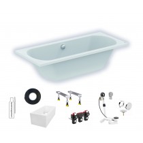 Ideal Standard Hotline Neu 1700x750x465mm Duo-Badewanne Weiß