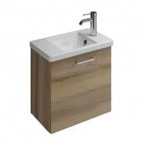 Burgbad Eqio Gästebad Keramik-Waschtisch inkl. Waschtischunterschrank (SFPF053)