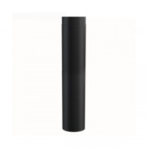 Rockytherm Rauchrohr 1000 mm, DM120, Farbe: Schwarz