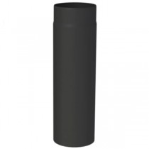 Rockytherm Rauchrohr 500 mm, DM120, Farbe: Schwarz