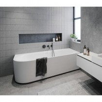 Riho Desire Eck-Badewanne 1700x770 mm, Corner, Version Links, weiß