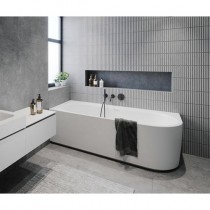 Riho Desire Eck-Badewanne 1700x770 mm, Corner, Version Rechts, weiß