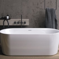 Riho freistehende Badewanne Modesty 1700x750 mm,seidenmatt weiß