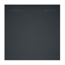 ISOLA 90x90x3/Schiefer anthrazit matt Duschwanne in Schieferoptik