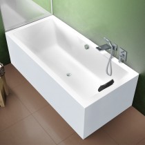Riho Lugo Plug & Play Badewanne, Eckausführung rechts, 1900x800mm, 235 Ltr.