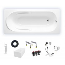 Riho Rechteck-Badewanne Future 180x80 cm / weiß BC31005