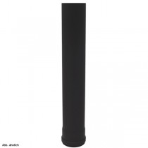 Rocky Rauchrohr 1500 mm, DM80, Farbe: Schwarz