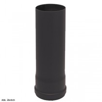 Rocky Rauchrohr 250 mm, DM80, Farbe: Schwarz