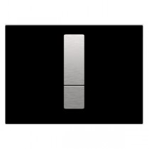 SANIT Betätigungsplatte Ineo Bright 2C Glas schwarz