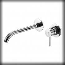 Steinberg Serie 100 Waschtisch-Wand-Einhebelmischer, chrom