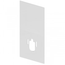 TECE-Nachrüstplatte für TECE-Dusch-WCs, weiß matt