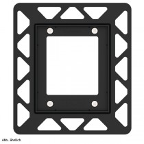TECE Urinal-Einbaurahmen für flächenbündige Montage schwarz