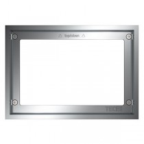 TECE WC-Abdeckrahmen Metall Chrom glänzend, für WC-Einbaurahmen