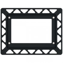 TECE WC-Einbaurahmen für flächenbündige Montage schwarz