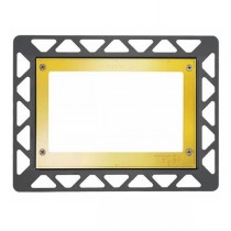 TECE WC-Einbaurahmen für flächenbündige Montage vergoldet