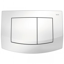 TECEambia WC-Betätigungsplatte weiß Zweimengentechnik