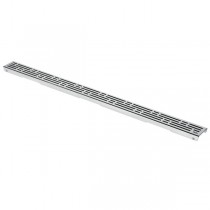 TECEdrainline Designrost "basic" 900 mm Edelstahl poliert, gerade
