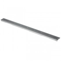 TECEdrainline Designrost "quadratum" 1000 mm Edelstahl gebürstet, gerade