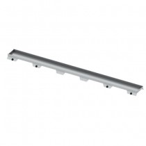 TECEdrainline Fliesenmulde "plate II" 1200 mm Edelstahl, gerade