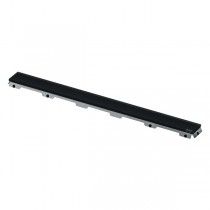 TECEdrainline Glasabdeckung, schwarz satiniert, 1200 mm