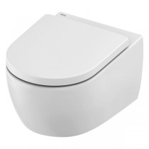 TECEloft Set, WC-Keramik mit cyclon flush und WC-Sitz im klassisch-hohen Design
