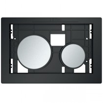 TECEloop Betätigungseinheit für WC-Bet., Tasten Chrom matt