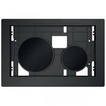 TECEloop Betätigungseinheit für WC-Bet., Tasten schwarz