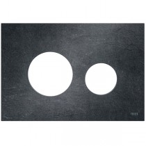 TECEloop Blende für WC-Betätigungsplatte Steinplatte Schiefer
