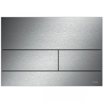 TECEsquare WC-Betätigungsplatte Metall 2 Edelstahl geb.(mit Antifingerprint)