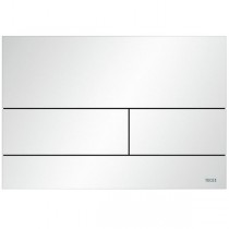TECEsquare WC-Betätigungsplatte Metall 2 Weiß matt