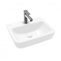 VB Handwaschbecken O.novo 43444L 450x370mm Eckig Weiß Alpin